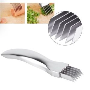 Stainless Steel Slicer Cutter Scallion Vegetable 1 Piece